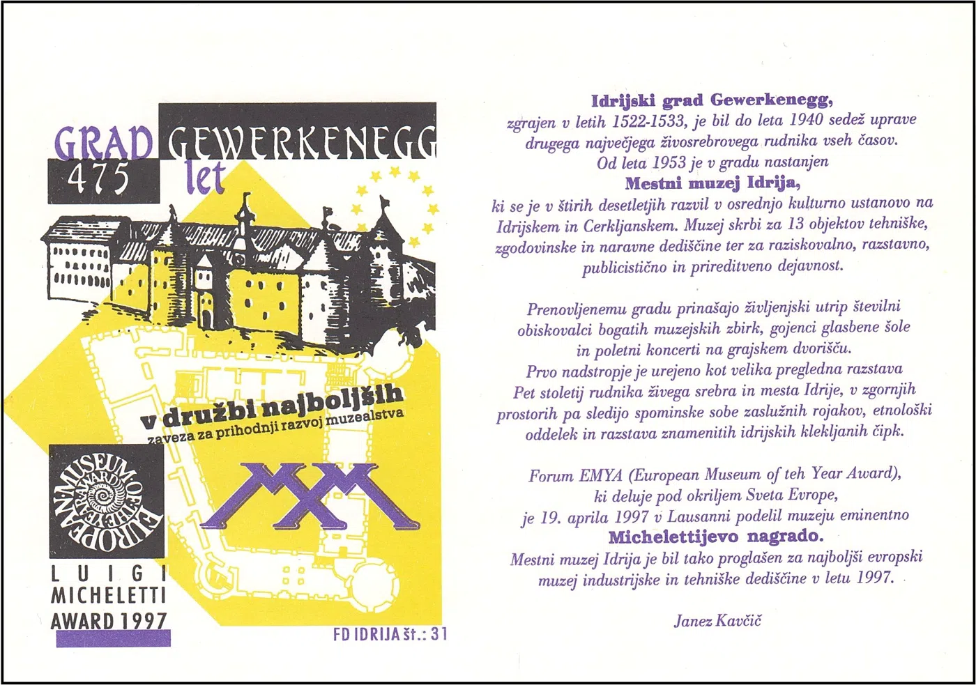 475 LET GRAD GEWERKENEGG